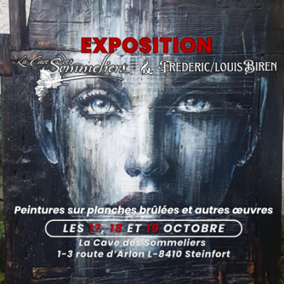 Vernissage de l’artiste belge Frédéric Biren – Exposition & Dégustation de Vins