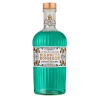 Liqueur Biarritz Bonheur (Menthe Poivrée) " Les Belles Liqueurs " Sugaar Distillerie 70cl - 17.5%