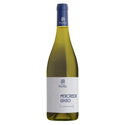 IGP Pays d&#039;Oc Blanc 2024 &quot; Mercredi 12h30 &quot; La Grande Tradition Domaine Pujol