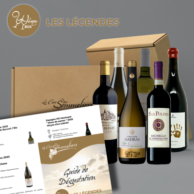 Box Les légendes / 6 bouteilles / octobre  2025