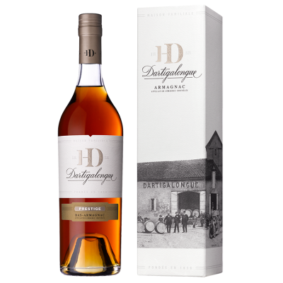 Bas Armagnac PRESTIGE Dartigalongue / Etui / 70cl / 42% ( &gt;30 ans )