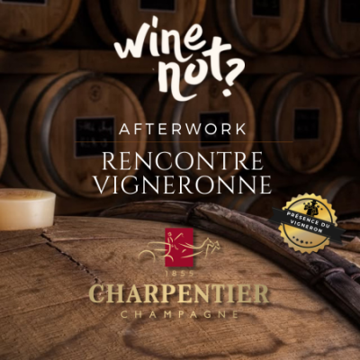 Afterwork: rencontre vigneronne au Wine Not? 