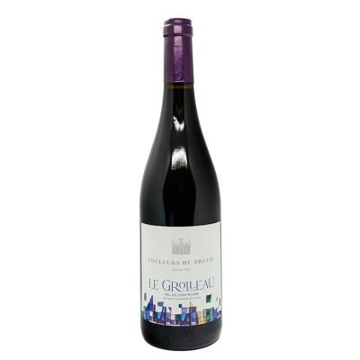 IGP Val de Loire Rouge &quot; Le Grolleau &quot; 2023 &quot; Couleurs du Breuil &quot; Château du Breuil