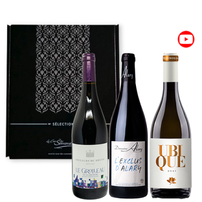 Coffret &quot;Flacons issus de cépages rares&quot;