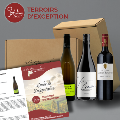 Box Terroirs d’exception / 3 bouteilles / décembre   2025 