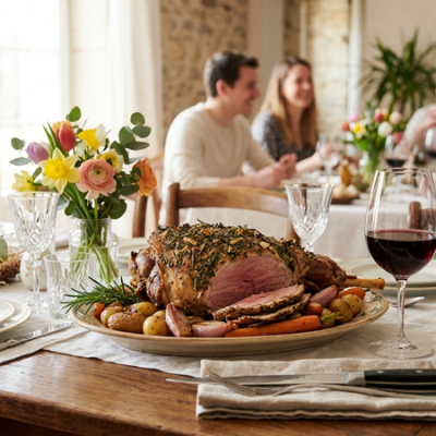 Accords mets et vin autour de l'agneau