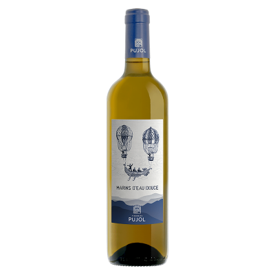 IGP Pays d'Oc Blanc 2025 " Marins d' Eau Douce " Domaine Pujol / Bio CV