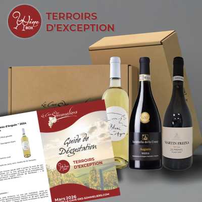 Box Terroirs d’exception / 3 bouteilles / mars 2026
