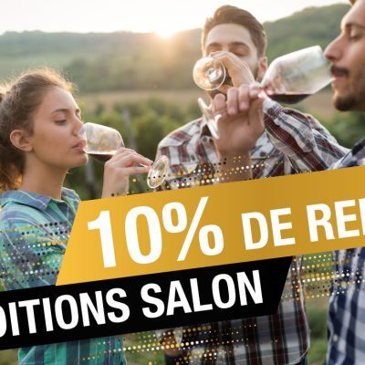 Conditions salon: remise de 10% sur près de 200 références  