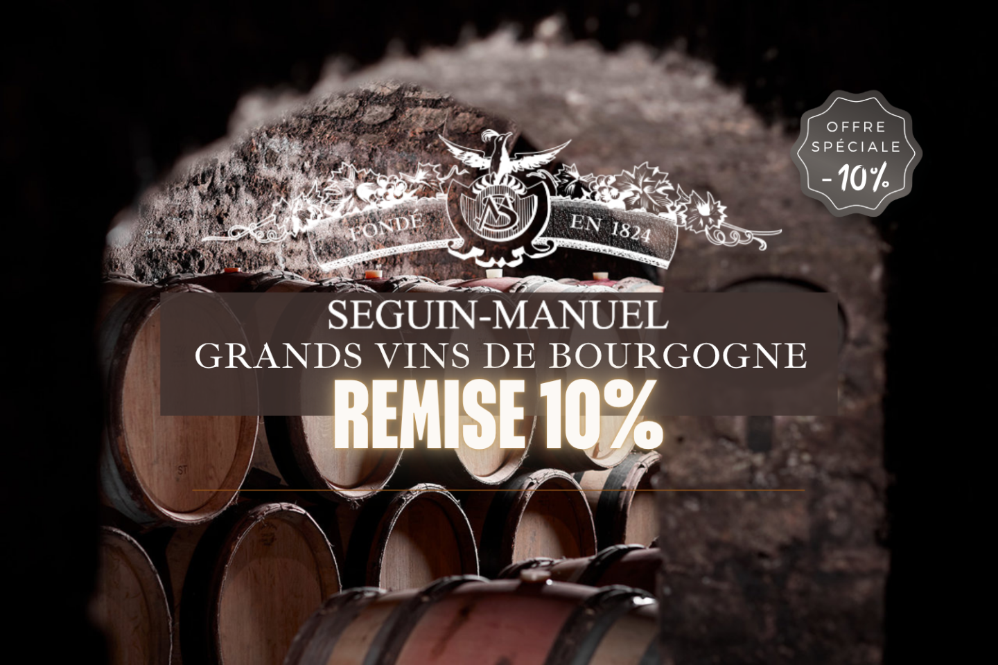 Offre spéciale web : remise de 10% sur les vins du Domaine Seguin Manuel 