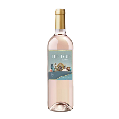 Vin Rosé désalcoolisé <0.5% ALC " Tip Top des Tourtes " Château des Tourtes N.M. (75 cl) CV