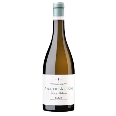 Espagne Rioja Blanc 2025 " Ana de Altun " Bodegas Altun (85% Viura, 15% Malvasia)