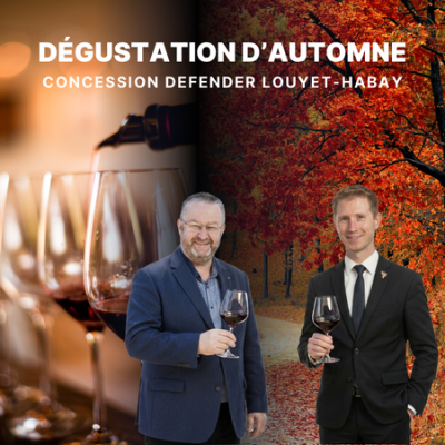 Grande dégustation d'automne 2026