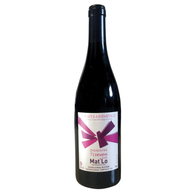 Crozes Hermitage Rouge 2024 " Cuvée Mat ' Lo " D. des Sept Chemins / Mr Buffière