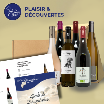 Box Plaisir et découvertes / 6 bouteilles / juillet  2026