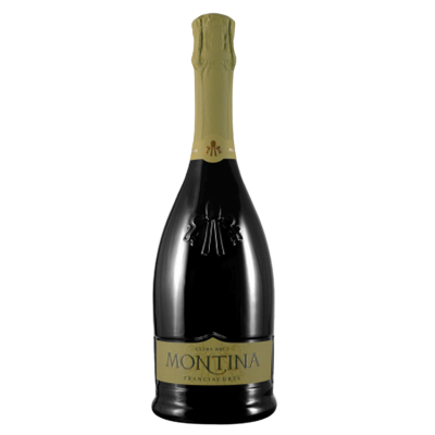 Italie DOCG Franciacorta Extra Brut Montina N.M. (80% chardonnay, 20% pinot nero)
