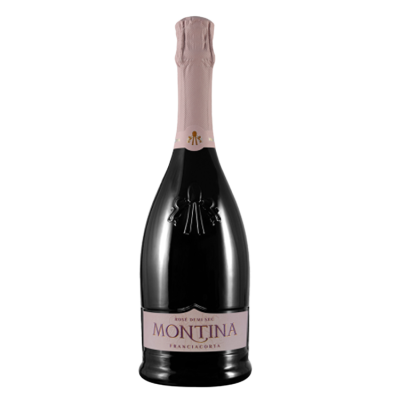 Italie DOCG Franciacorta Rosé Demi-Sec Montina N.M. (65% pinot nero, 35% chardonnay)