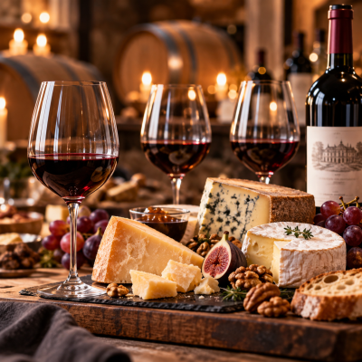 Soirée Wine & Cheese : dégustation de grands vins de Bordeaux 